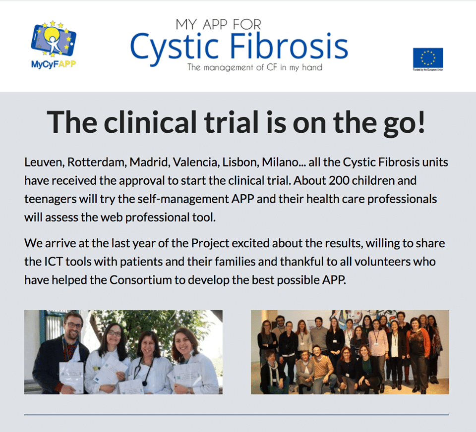 MyCyFAPP Trial