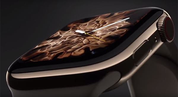 Nuovo desing per l'Apple Watch 4