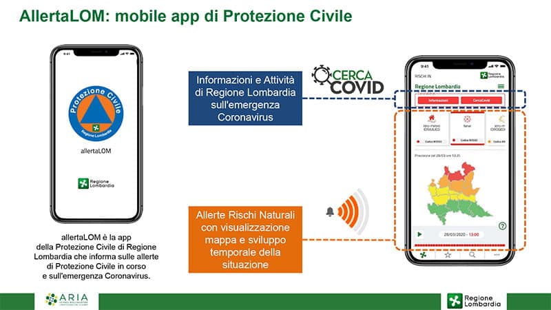 AllertaLOM: Mobile App di Protezione Civile Lombardia