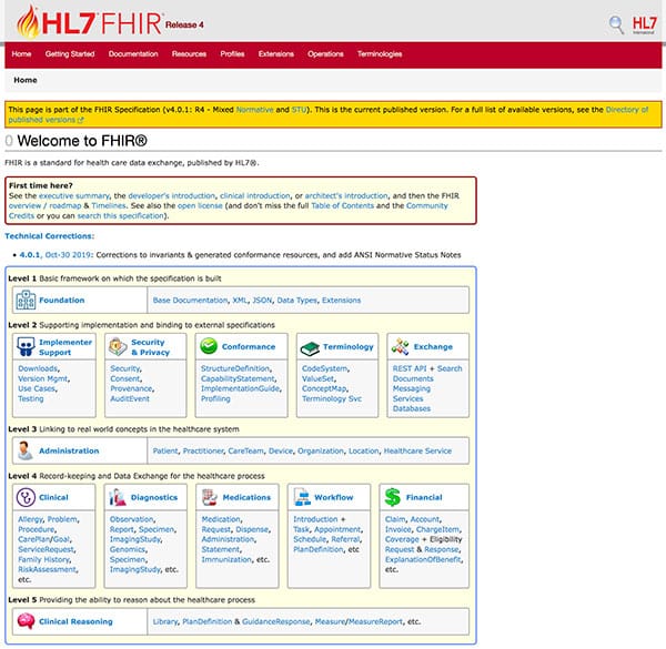 FHIR Digital Compliance